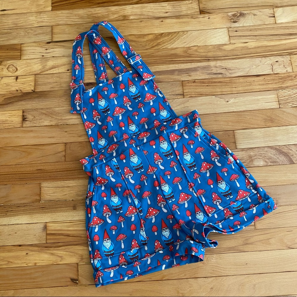 BlackMilk Gnome Alone Short Overalls
